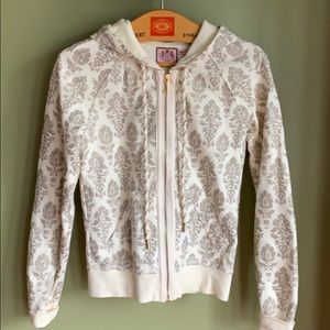 Juicy Couture zipped hoodie sz S made in USA